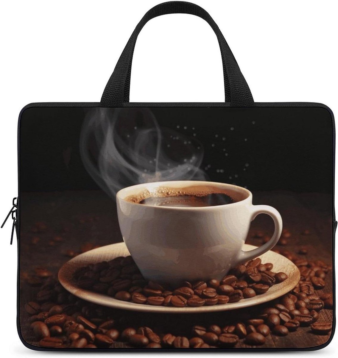 Laptop Schoudertas - Messenger Bag - Veilig Vervoer - Schokbestendige Vulling - 17 inch - Bruin