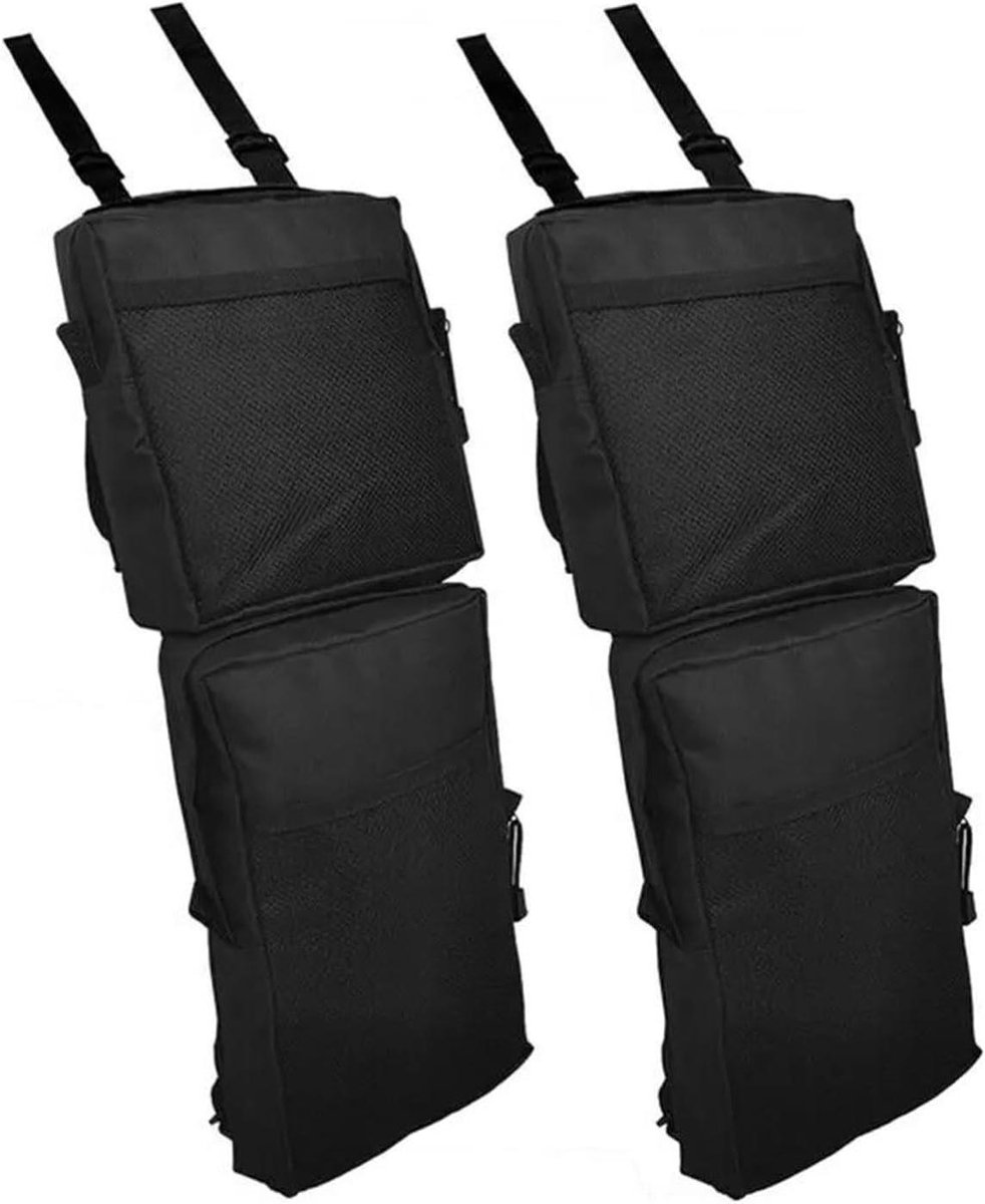 Motor Zadeltas - Bagage Tas - Motor Rijden - Waterdicht PU Leer - Grote Opslag - Zwart