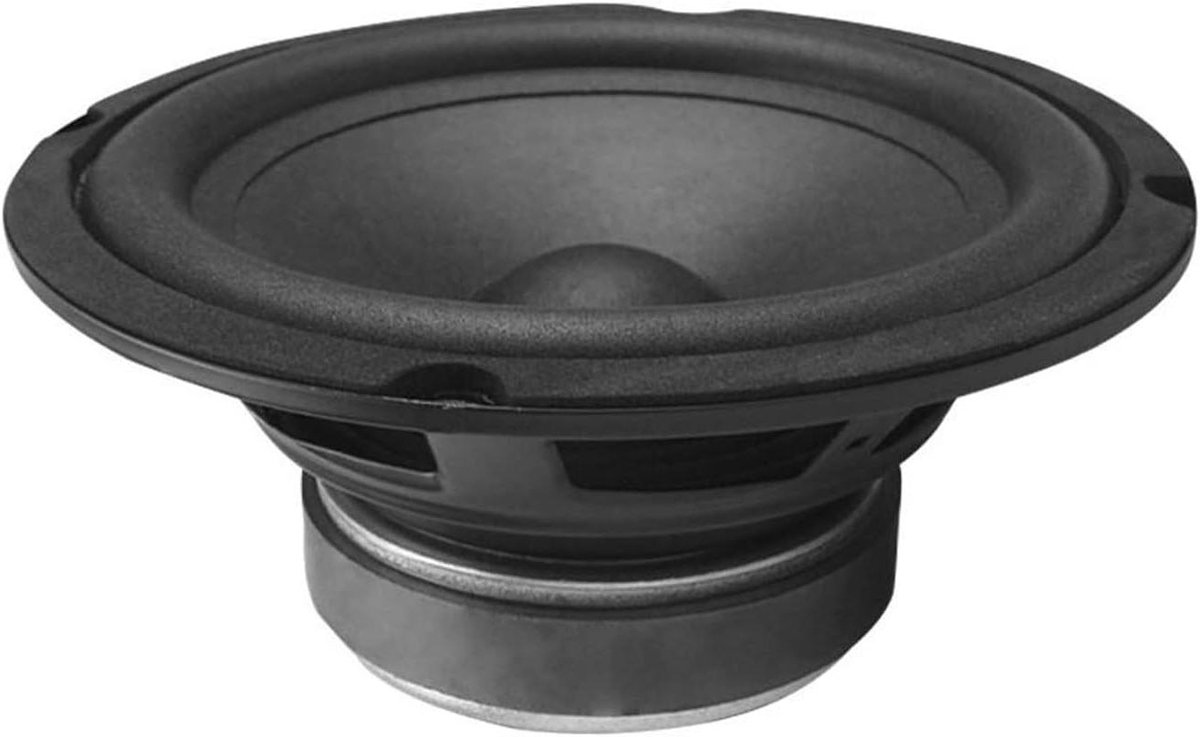 Mid Bass Speaker Driver - Woofer Luidspreker - Muziek Luisteren - 2 Ohm Impedantie - 6.5 Inch - Zwart