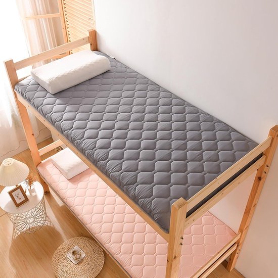 Vouwmatras - Opvouwbaar Bed - Comfortabel Slapen - Hoogwaardig Latex - 120x190 cm - Grijs — afbeelding 3