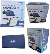 Solar Buitenlamp met bewegingssensor, 106 LED Wandlamp op Zonne energie, IP65 waterdicht, 120° lichthoek, solar wandlamp voor tuin met 5m kabel_nieuwe versie