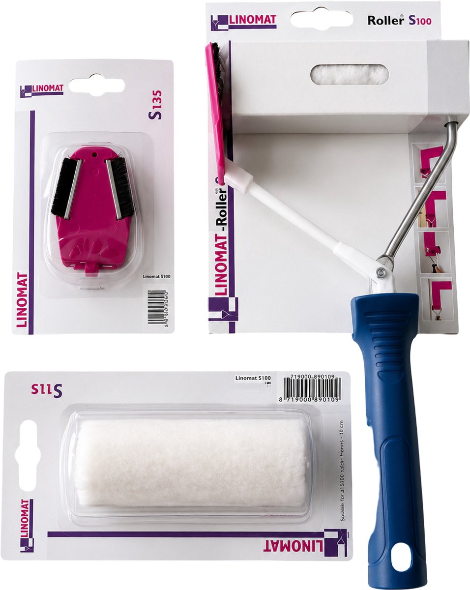 Linomat Verfroller S100 met reserve set ( afdekplaat en rol)