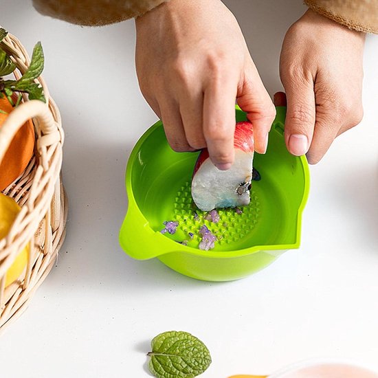 Sapcentrifuge - Handmatige sapcentrifuge - Mini Praktisch - Persgereedschap - Met schenktuit, Geschikt voor het persen van kiwi, perzik, sinaasappel, citroen, watermeloen, mango en ander fruit van Merkloos — afbeelding 3