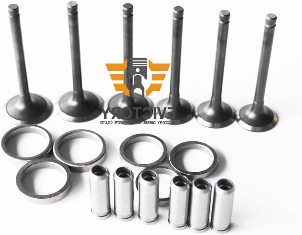 Motoronderdelen Set - Klep Gids - Motor Revisie - Complete Set - 6 Stuks - Metaal