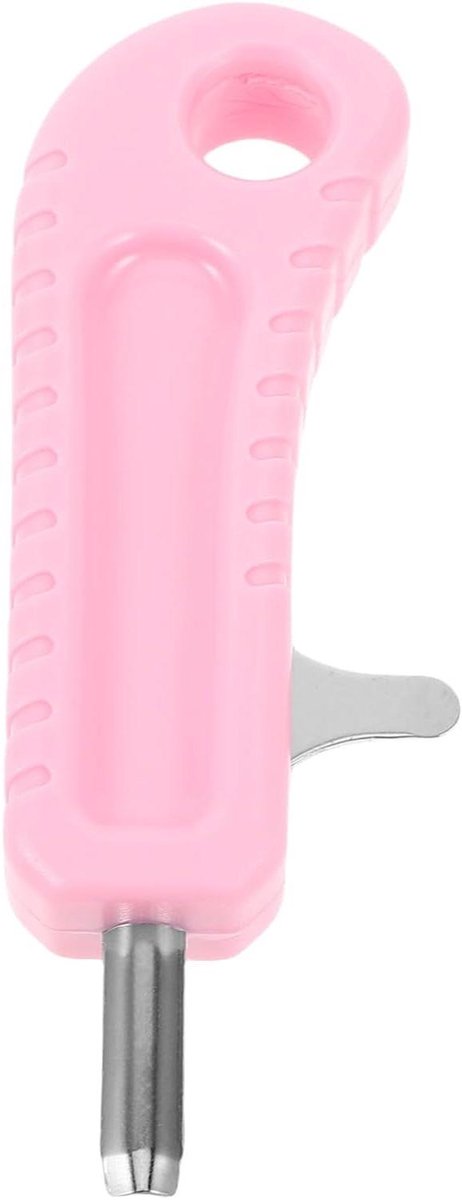 Notenopener Handmatig - Notenkraker Kastanjesheller - Noten Kraken - Veelzijdig Ontwerp - 11.3 x 3.8 x 1.5 cm - Roze