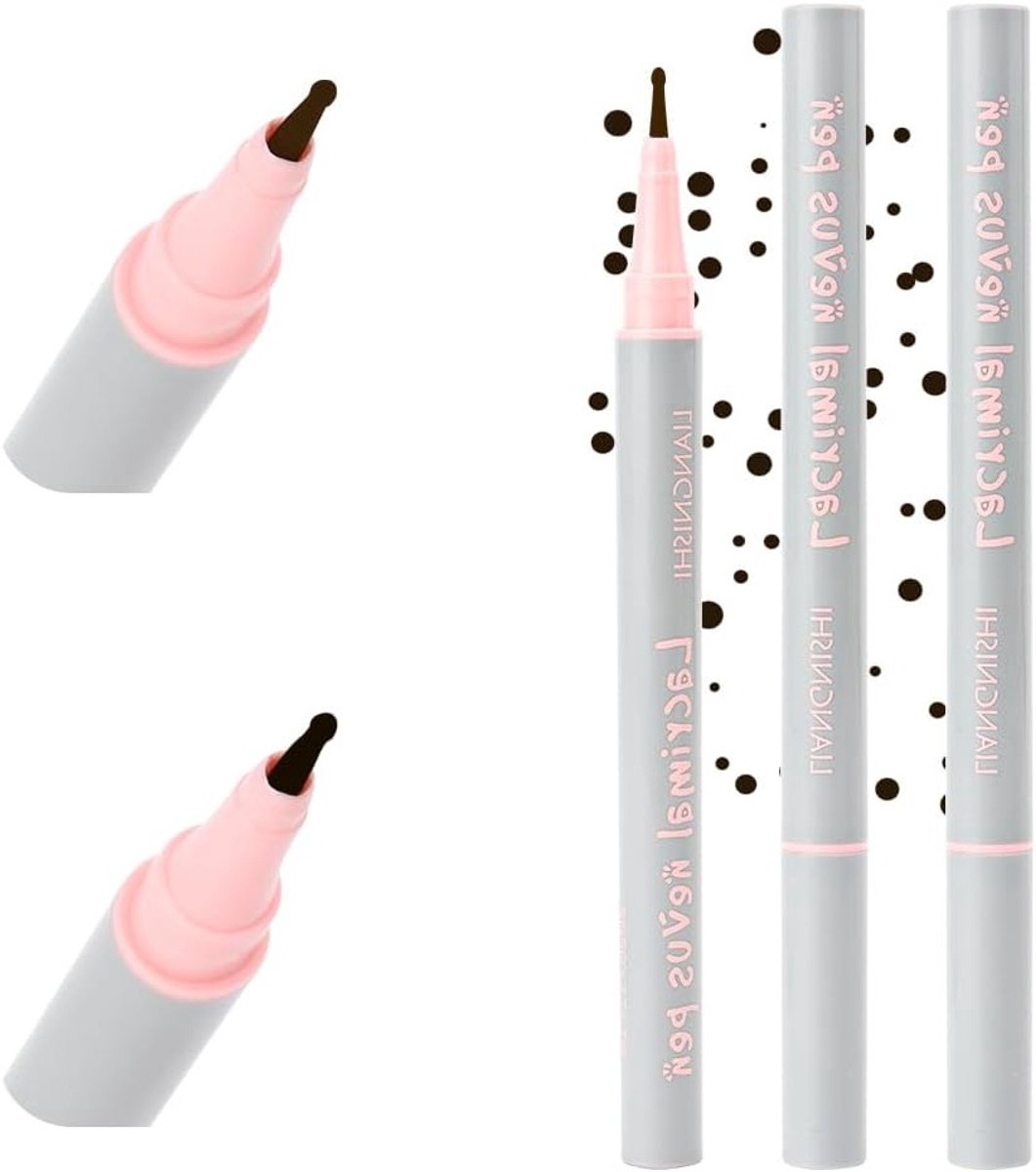 Stain Repellent Pen voor Realistische Make-up, Vlekkenverwijderaar met Kleine Ronde Punt, Perfect voor Dagelijks Gebruik en Natuurlijke Look
