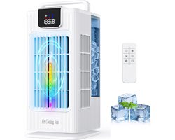 MKSS® Mobiele Airco Zonder Afvoerslang – Aircooler voor Slaapkamer – Draagbare Ventilator