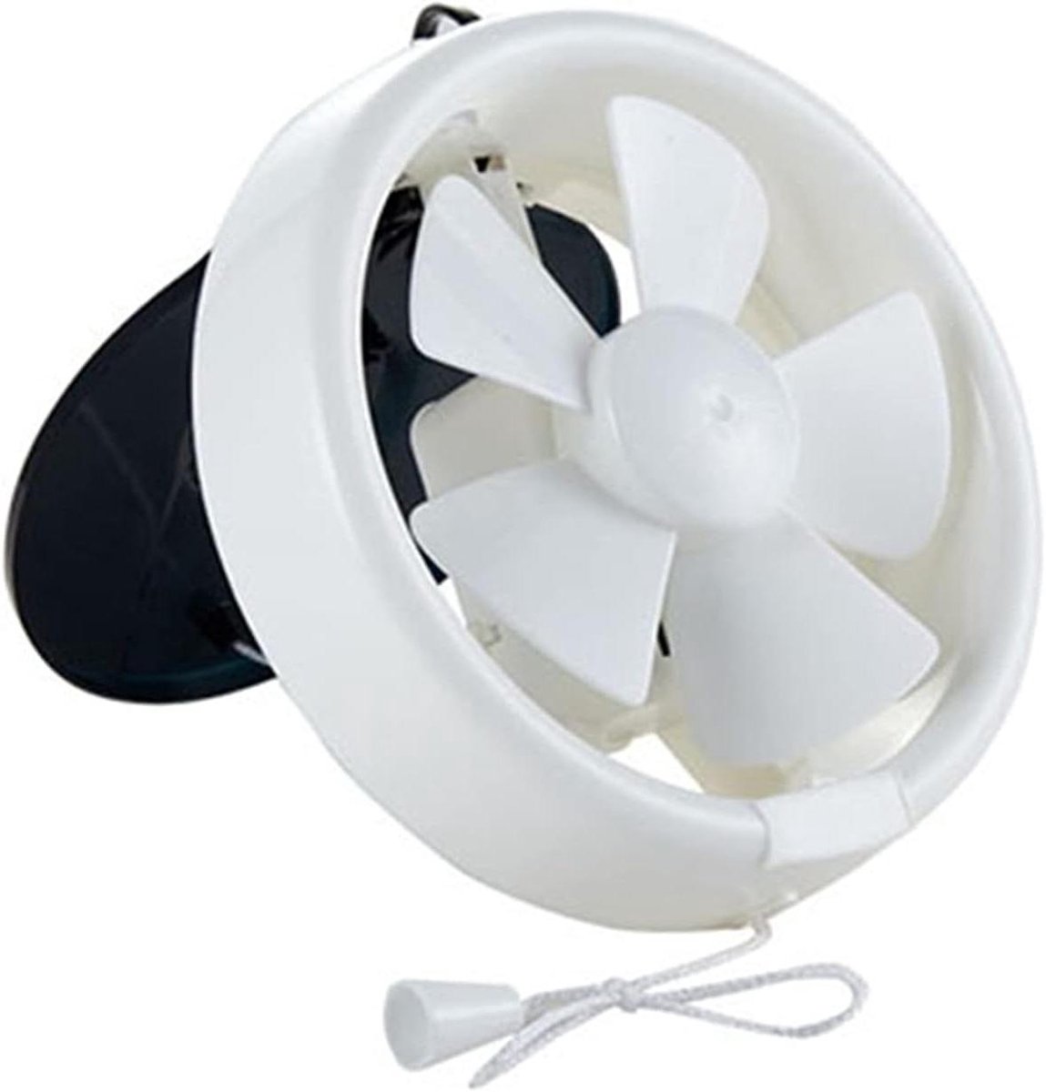 Raamventilator - Afzuigventilator - Ventilatie in huis - Met terugslagklep - 6 inch - Wit