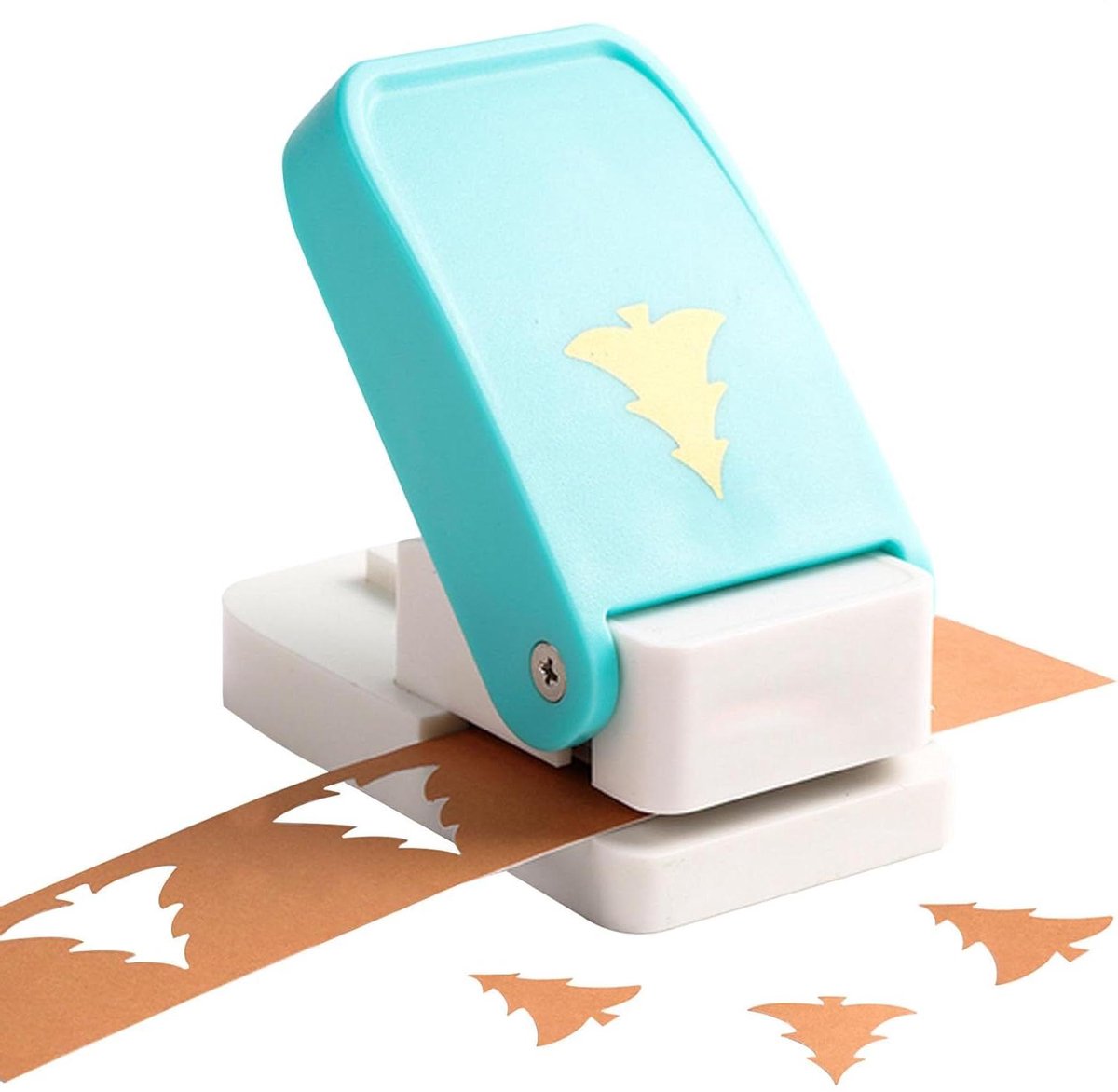 Handmatige Pons - Patroon Snijder - Creatief Knutselen - Lichtgewicht Ontwerp - 10x10x10 cm - Boom