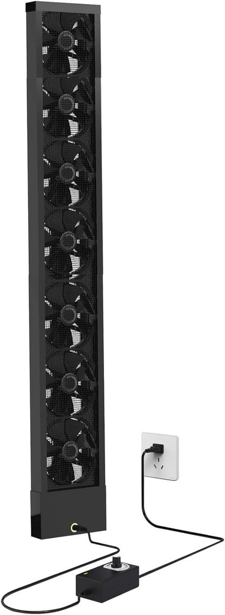 Raamventilator - Afzuigventilator - Verse lucht - Boorvrije installatie - 105-110cm - Zilv