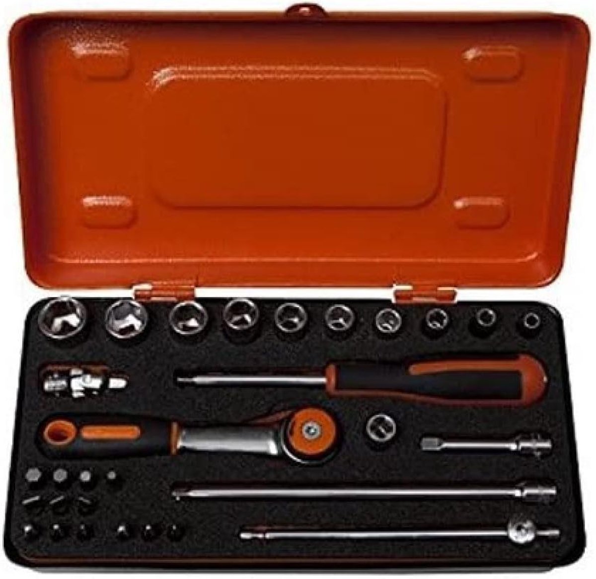 Sokket Set - Bits Set - Klus Werk - Met Bits - 1/4 Inch - Gepolijst