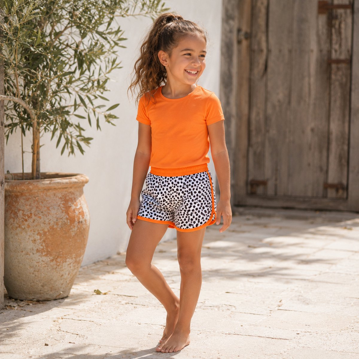 Ducksday - zwembroek - baby - UV - moana - oranje - 1-2 jaar - 86/92