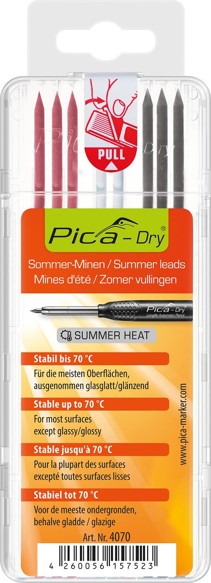Pica 4070 Dry navulling t.b.v. Pica Dry 3030 Markeerpotlood