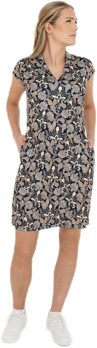 Func Factory dames Jurkje Sandy dark paisley maat 38 van Func Factory — afbeelding 3