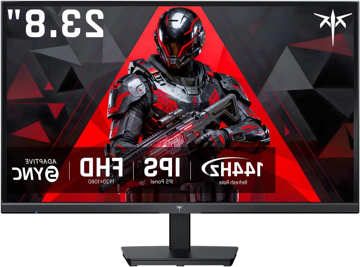 Monitor - Scherm - Werk en gaming - IPS paneel met 144Hz - 24 inch - Zwart