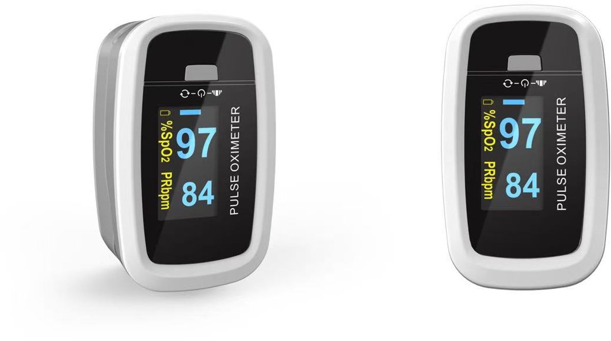 Contec CMS50D1 - Saturatiemeter - Pulse Oximeter - Zuurstofmeter Vinger - Mast Medical