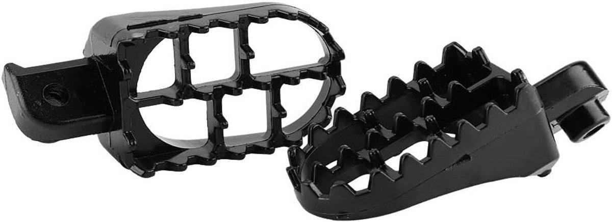 Anti-slip Voetsteunen voor Motoren, Eenvoudige Installatie, Geschikt voor PW50, PW80 en TW200 Dirt Bikes, Verbeterde Grip en Comfort