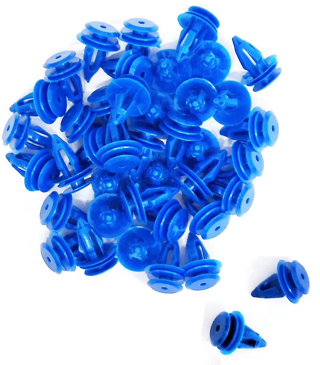 Dailygoody - Plastic Clips - Voor Land Rover Range Rover - Geschikt voor Voor- en Achterwielkasten - Stevige Bevestiging - 100 Stuks - Perfect voor Au...
