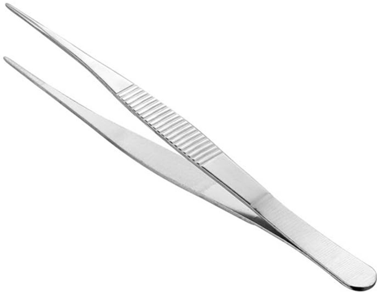 Dailygoods - Cosensi - Dailygoody - Set van 4 Universele Tangen - Precisie Tweezers - Handzaam en Ergonomisch - Voor DIY en Sieraden - Multifunctioneel - 16 cm