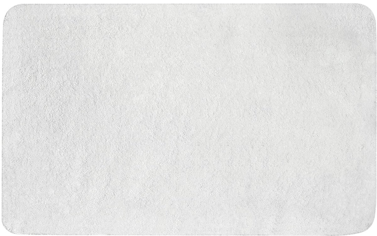 Dailygoods - Dailygoody - Badmat - Antislip - Absorberend - Wit - Douchemat - Geschikt voor Badkamer en Keuken - 40x60 cm
