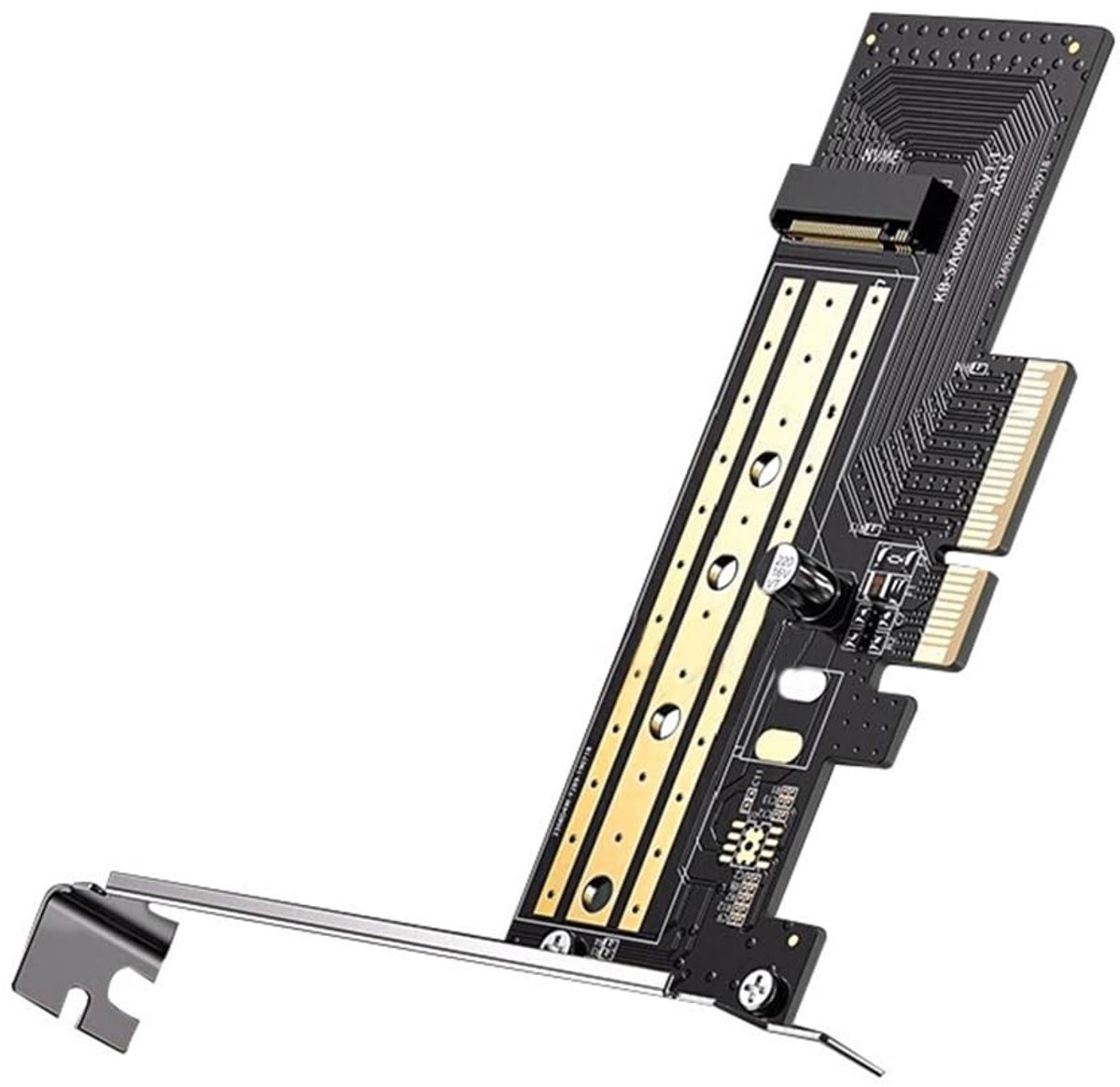 Dailygoods - Dailygoody - Pcie M.2 Adapter - M.2 Schijfadapterkaart - Converteer M.2 naar PCIe 4X - Geschikt voor 2230-2280 - Ideaal voor uitbreiden opslagcapacite