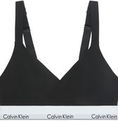 Lift Bralette van katoen en modal - zwart - XS (1)