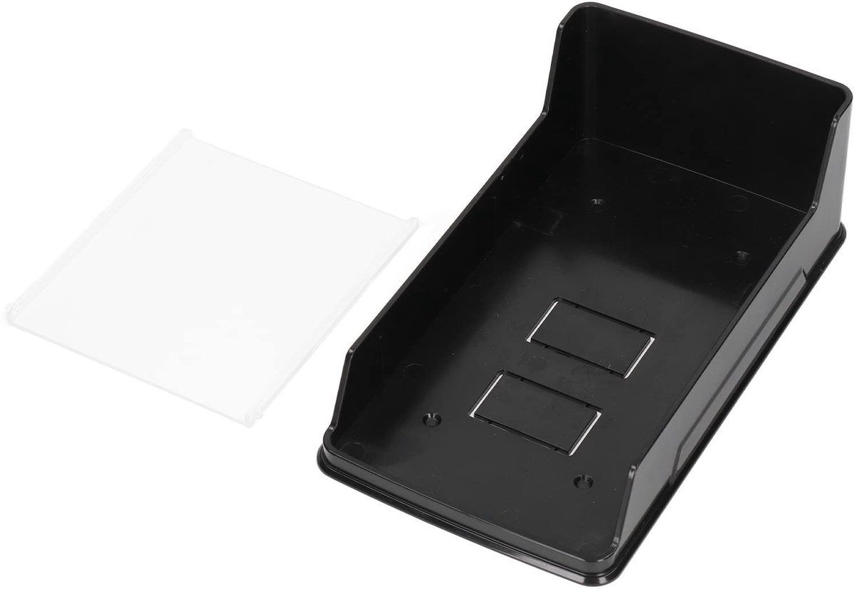 Dailygoods - Dailygoody - Deurbel Regenhoes - Waterdichte bescherming - Kunststof - Regendicht - Voor vingerafdruk deurslot - Toegangscontrole - Bescherming tegen .