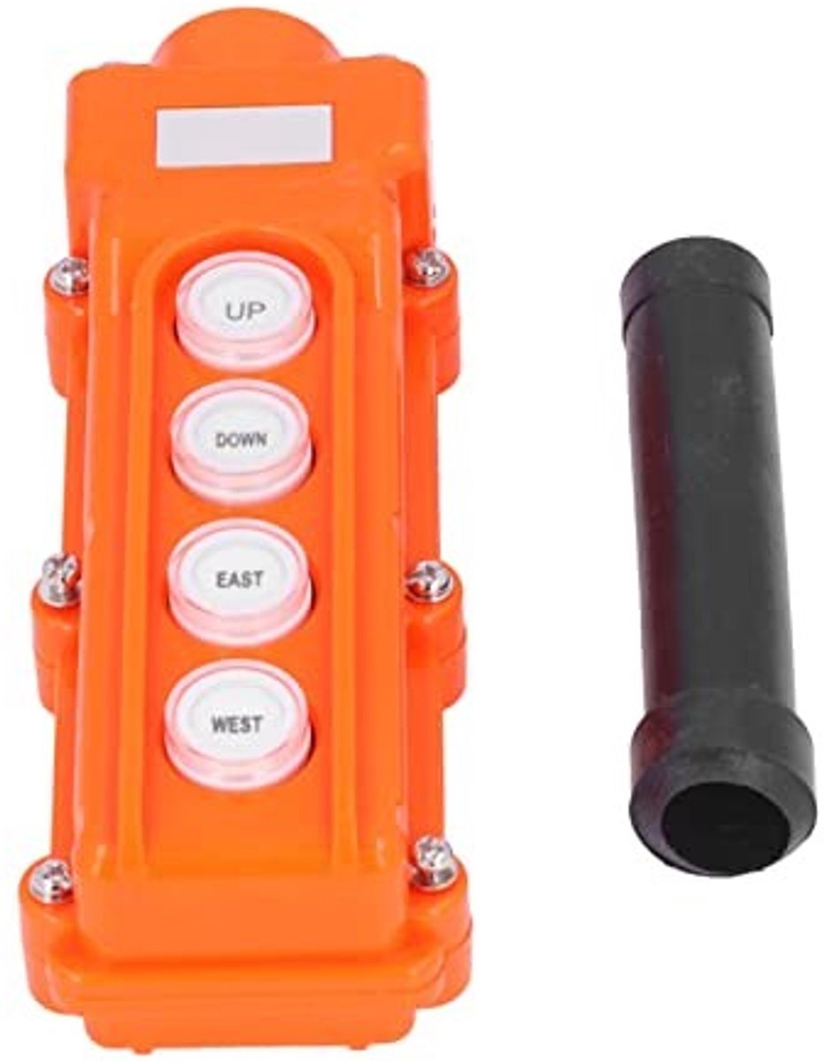 Dailygoods - Dailygoody - Crane Remote Control Hoist - Regenbestendige Push Button Box - Veiligheid en Betrouwbaarheid - Eenvoudig te Gebruiken - Geschikt voor Div