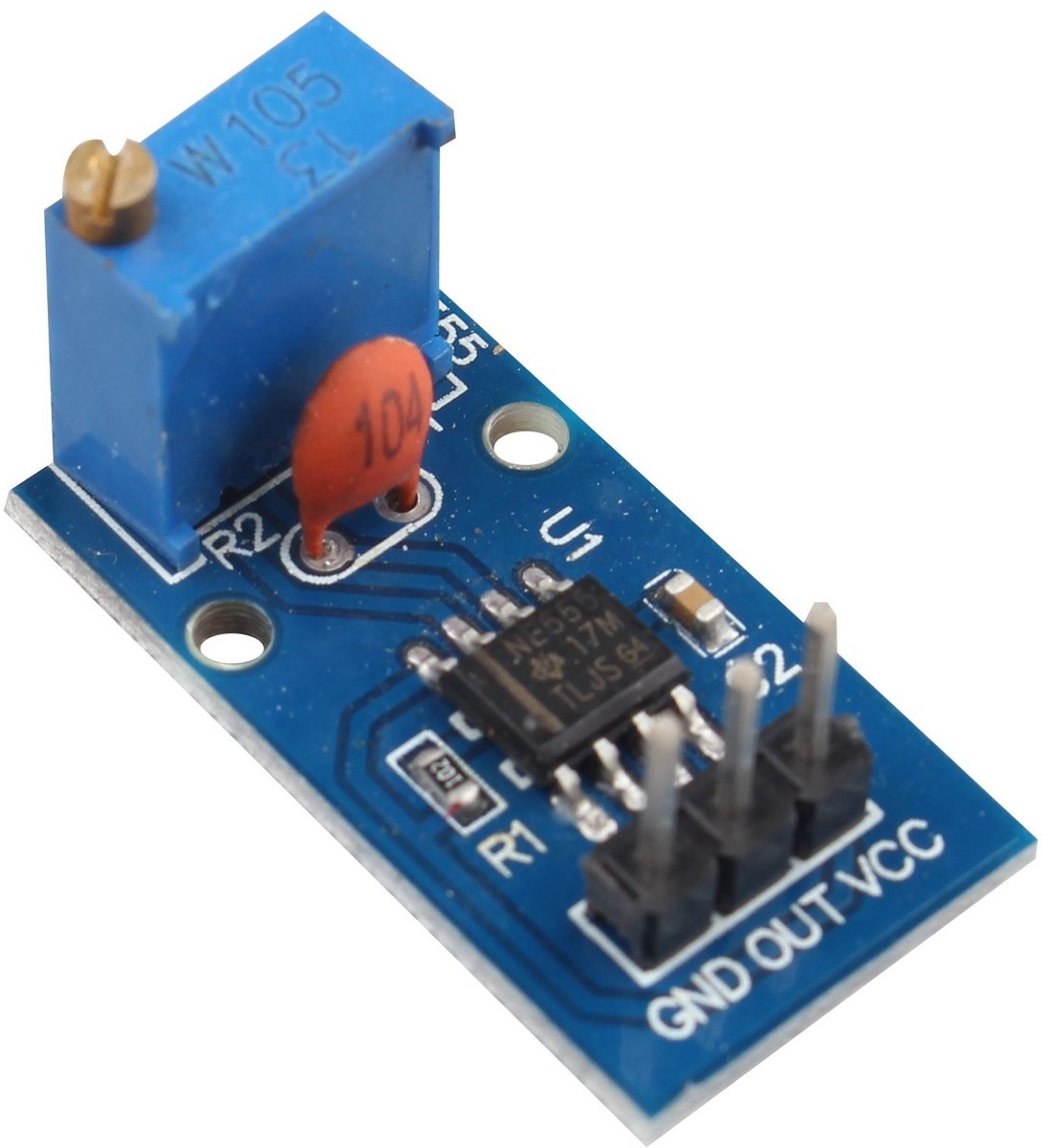 Dailygoods - Dailygoody - Pulse Generator Module - Verstelbare Frequentie - Voor Arduino - 5-12V DC - Elektronische Component - Frequentiegenerator - Geschikt voor..