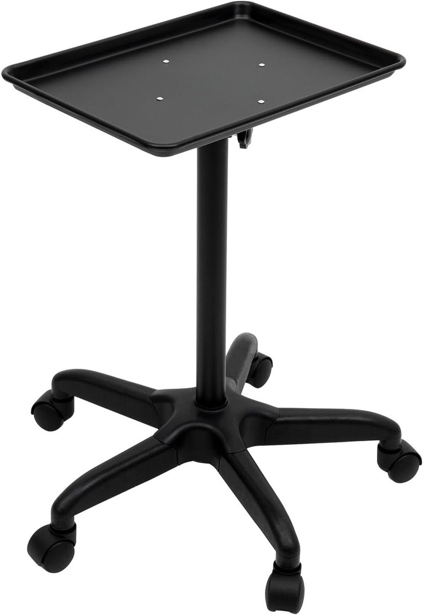 Professionele Kapperswagen met Verstelbare Hoogte, 64-108 cm, Mobiele Salon Trolley voor Kappers en Barbiers, Ideaal voor Haarstyling en Schoonheidssalons