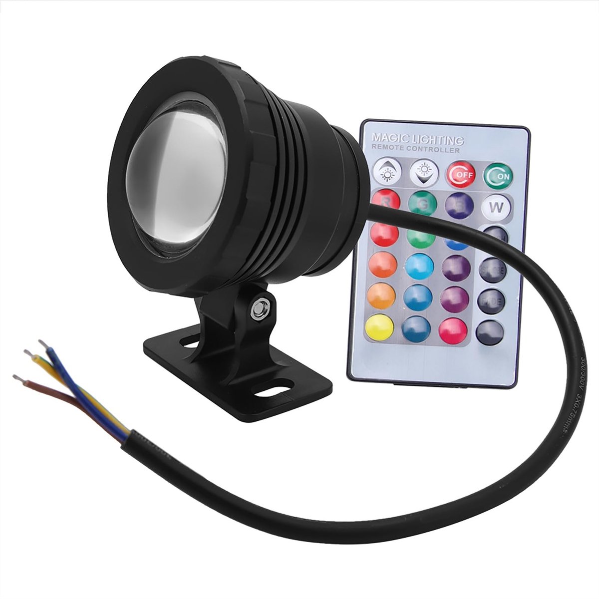 Dailygoods - Dailygoody - Onderwaterlicht - RGB LED - Waterdicht - Meer kleuren - Tuin spotlight - Geschikt voor buiten - Landscape Fountain