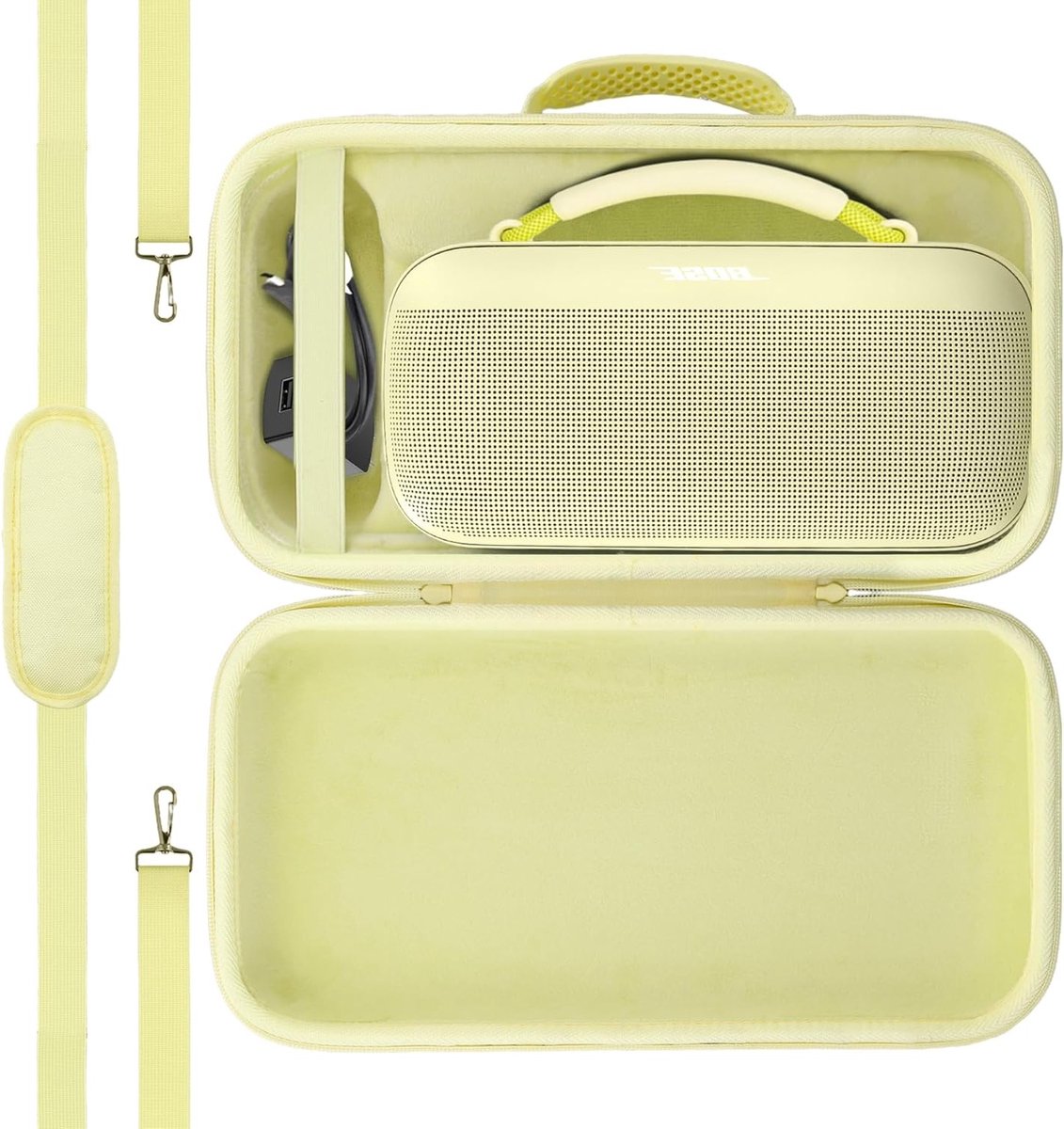 Duurzame Hard Travel Case voor Bluetooth Portable Speaker - Bescherming, Compact, Lichtgewicht