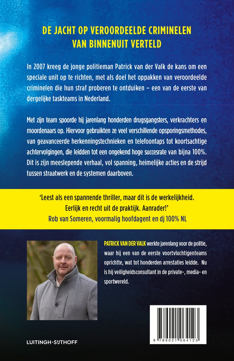 Klopjacht - back cover