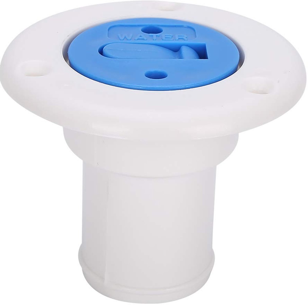 Dailygoods - Dailygoody - Water Vulopening met Sleuteldeksel voor 1-1/2 inch Slang - Marine Boot, Camper, Trailer