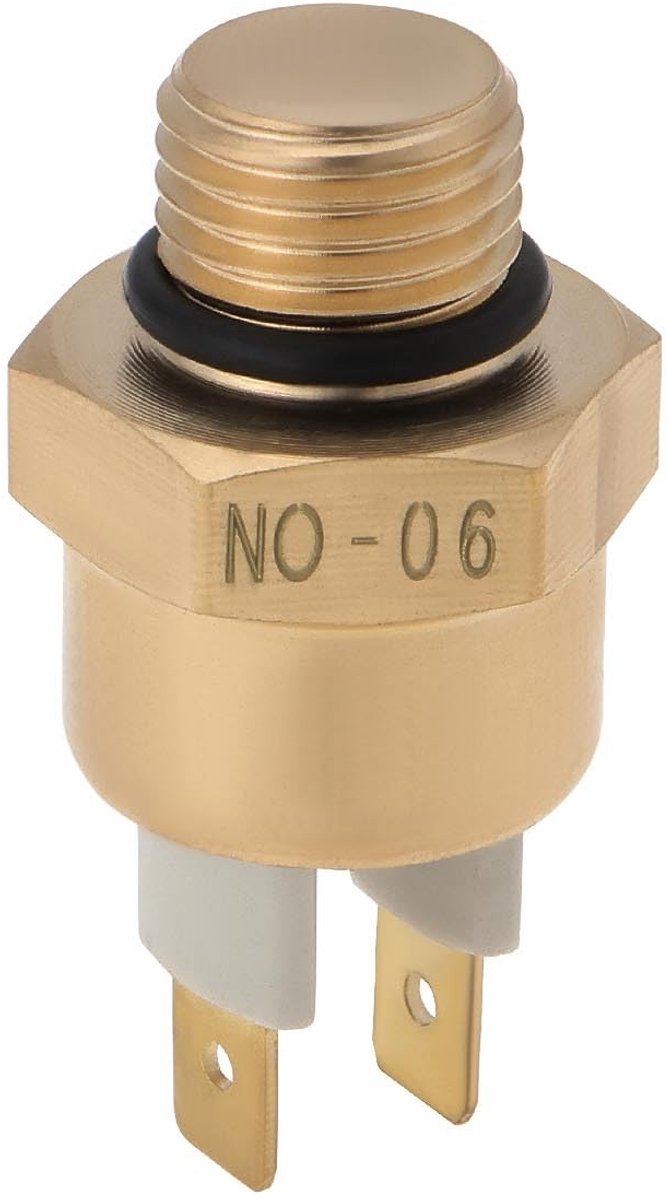 Dailygoods - Dailygoody - Watertemperatuursensor - M14x1.5 - Nauwkeurig meten - 12V - Radiator Fan Switch - Voor auto onderhoud - Messing