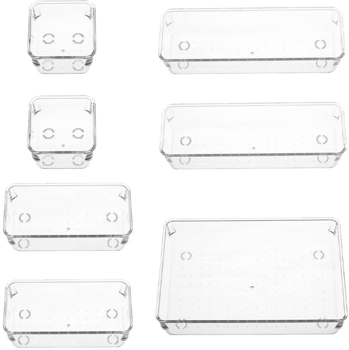 Dailygoods - Dailygoody - Lade-organizer - Make-up opbergvak - Multifunctioneel - 24 x 17,4 x 10,2 cm - Keuken organizer - Geschikt voor badkamer en kantoor