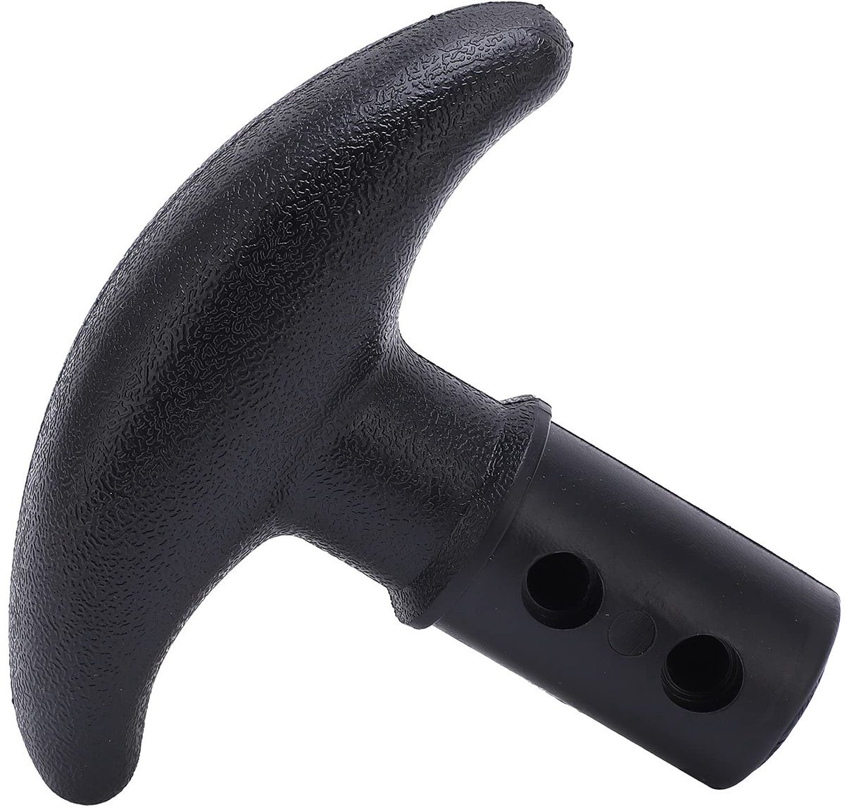 Dailygoody - Kajak Kano T-peddelhandvat - PVC Handvat - Duurzaam en Eenvoudig te installeren - Zwart - Ideaal voor SUP - Voor watersportliefhebbers