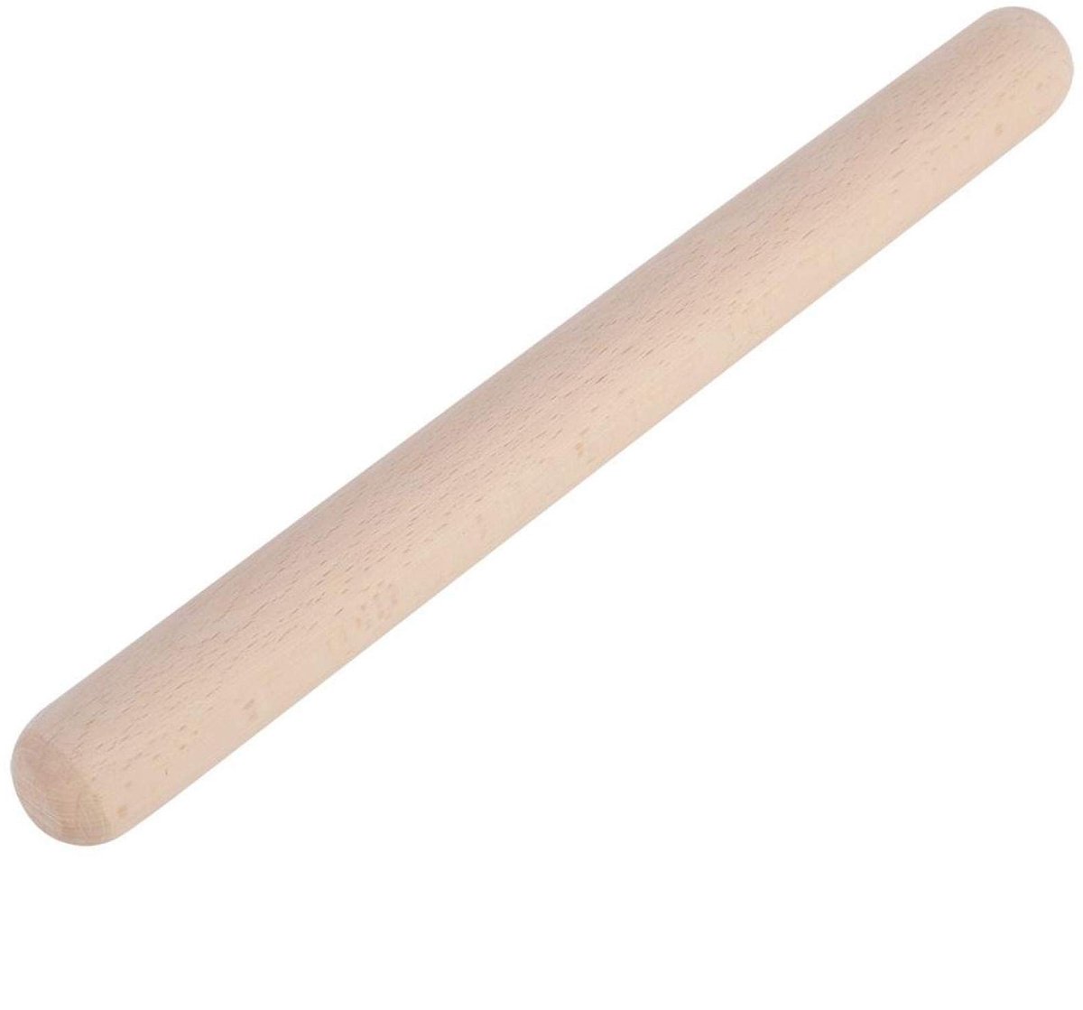 Dailygoody - Deegroller - Houten deegroller - Perfect voor bakken - 29cm - Keukenaccessoires - Ideaal voor thuisgebruik - Massief hout