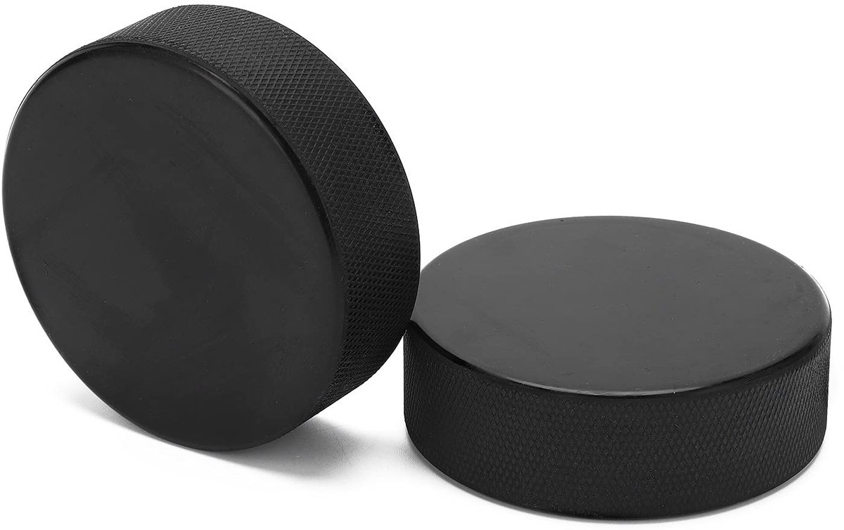 Dailygoods - Dailygoody - IJshockey Puck - Robuuste Rubber Puck - Voor Training en Oefeningen - Ideaal voor Sporters - Versterking van Techniek - Geschikt voor IJs...