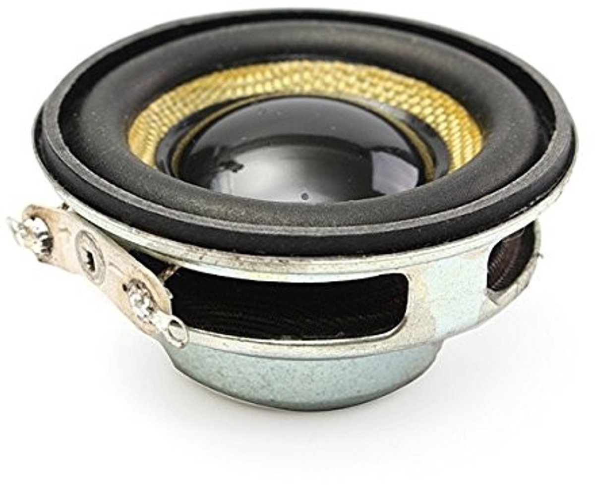 Dailygoods - Dailygoody - 40mm Luidspreker - Volledige Reikwijdte - Hoogwaardige Geluidsweergave - 4 Ohm - Compact Formaat - Ideaal voor Audio-Projecten - 5W Vermogen