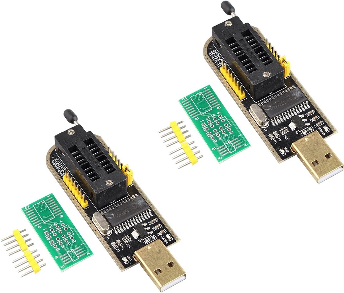 2 Stuks 24 EEPROM BIOS Writer en 25 SPI Programmer voor LCD Flash en USB Toepassingen