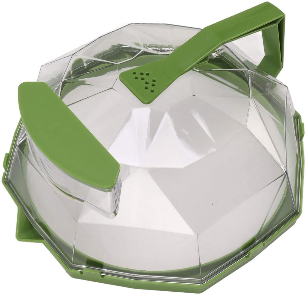 Dailygoods Magnetron Splatter Cover met Verlenghandgreep voor Veilig Koken