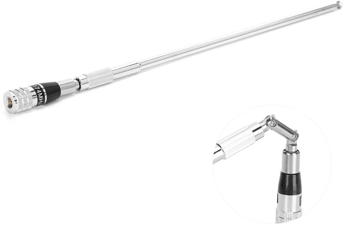 Dailygoods - Dailygoody - Uitbreidbare Telescopische Antenne - High-gain antenne - Verhoogd bereik - Handheld GPS - Eenvoudig te installeren - Geschikt voor Alpha ...