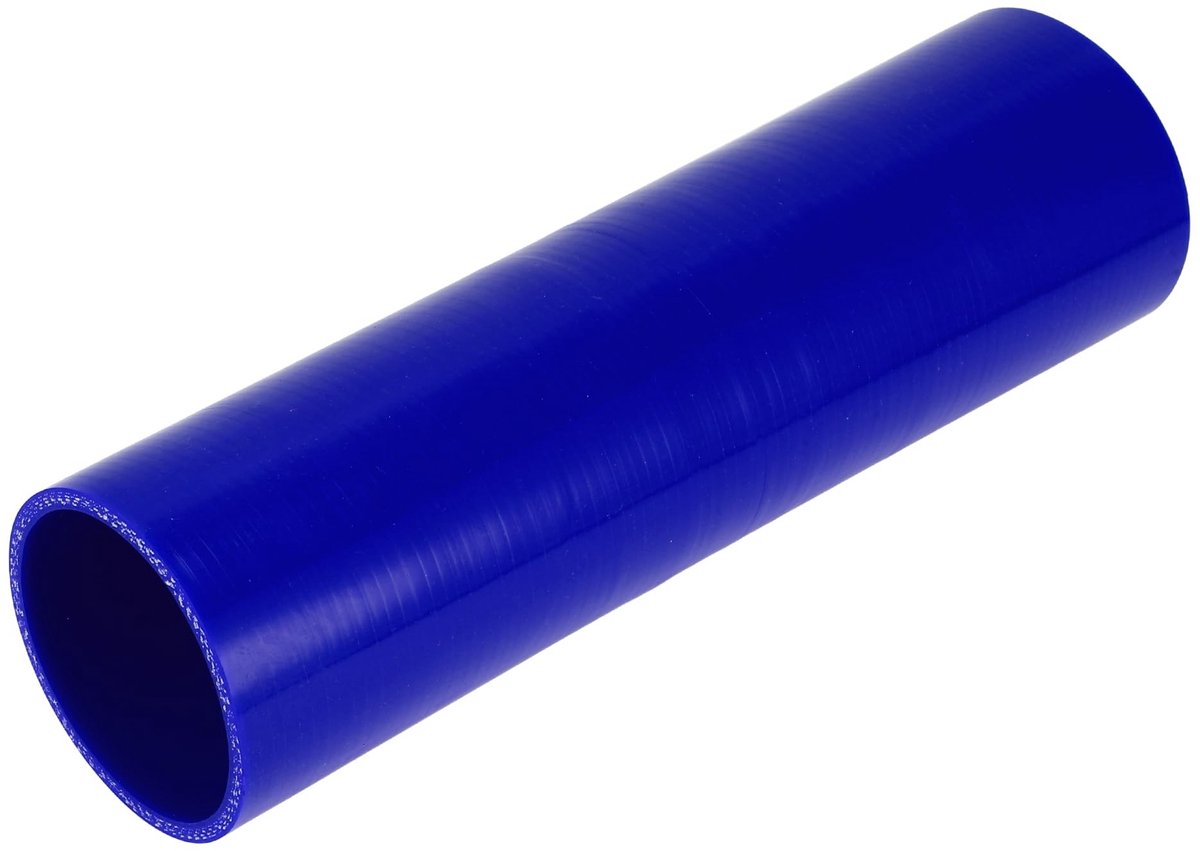Dailygoods - Dailygoody - Silicone Slang - Turbo Intercooler Pijp - 300mm Lengte - Blauw - 4-Laags Versterkt - 0 Graden - Geschikt voor Auto's - Universeel