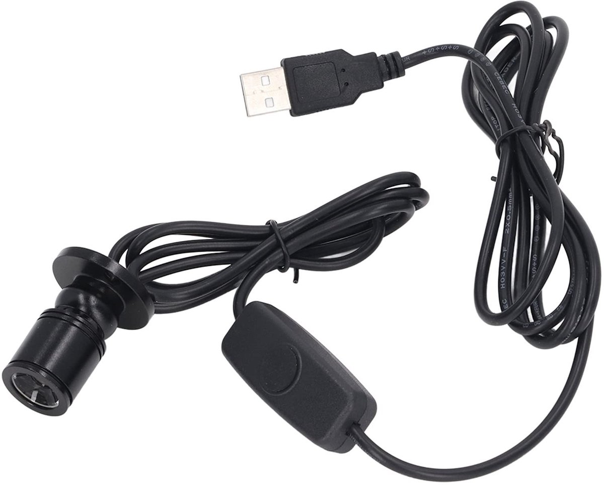 Dailygoods - Dimbare LED Minispots met USB-poort en Traploze Dimming