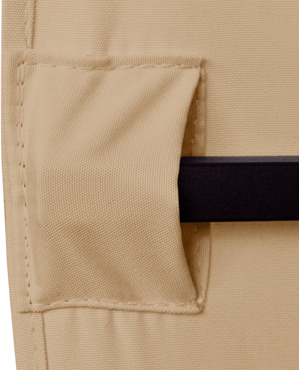Beige-polyester-prieel-dakdoek-vervanging-298x295cm