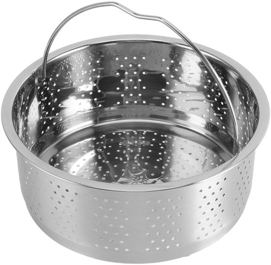 Dailygoods- Stoommand RVS - Stoommandje - Stoomrek - Inzetstuk - Voor groenten/fruit - Veilig en praktisch ontwerp - Stoominzetstuk van Dailygoods — afbeelding 5