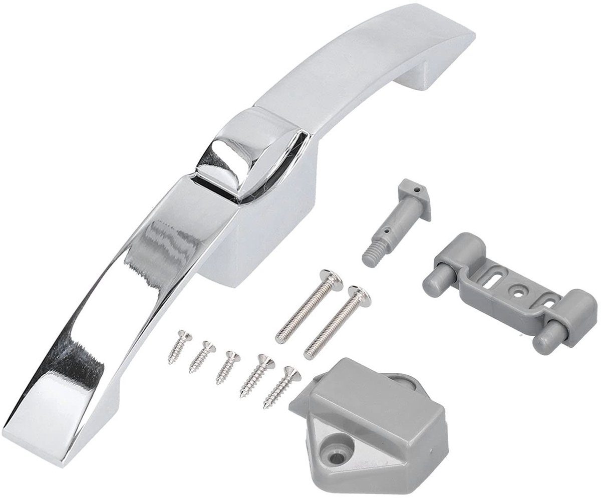 Dailygoody - OmGoods - Dailygoody - Kast Knop Lock - Beveiliging Deurgreep - Duurzaam en sterk - 6,4 inch - Handvat Slot - Geschikt voor camper en aanhangwagen