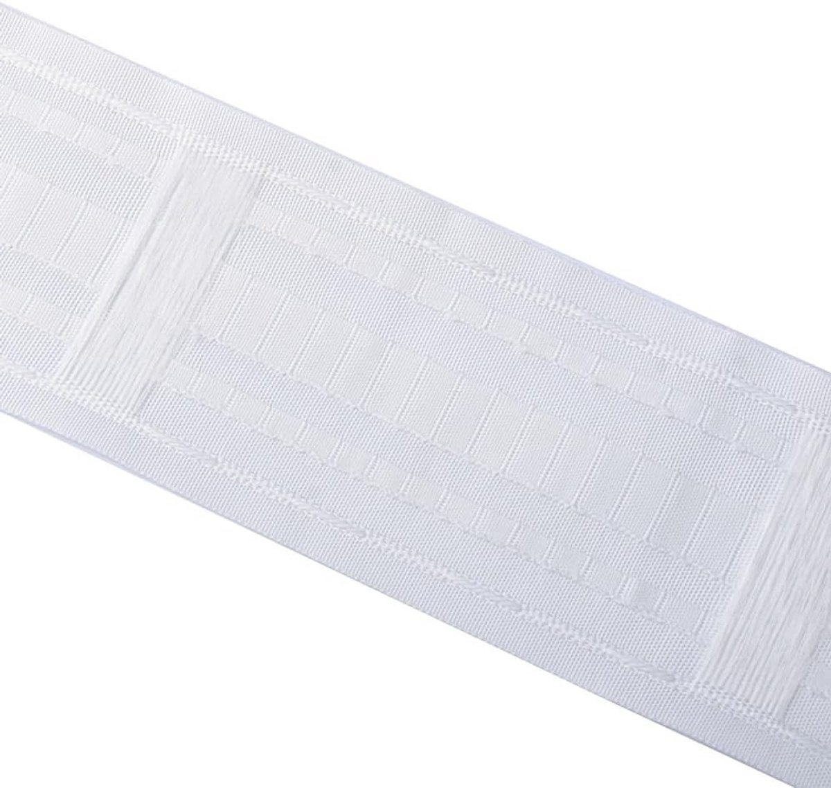 Vouwband voor Gordijnen 5 m x 8.5 cm, Geschikt voor Naaiwerk, Verstelbare Plissé Tape voor Gordijnhaken en Ophangsystemen