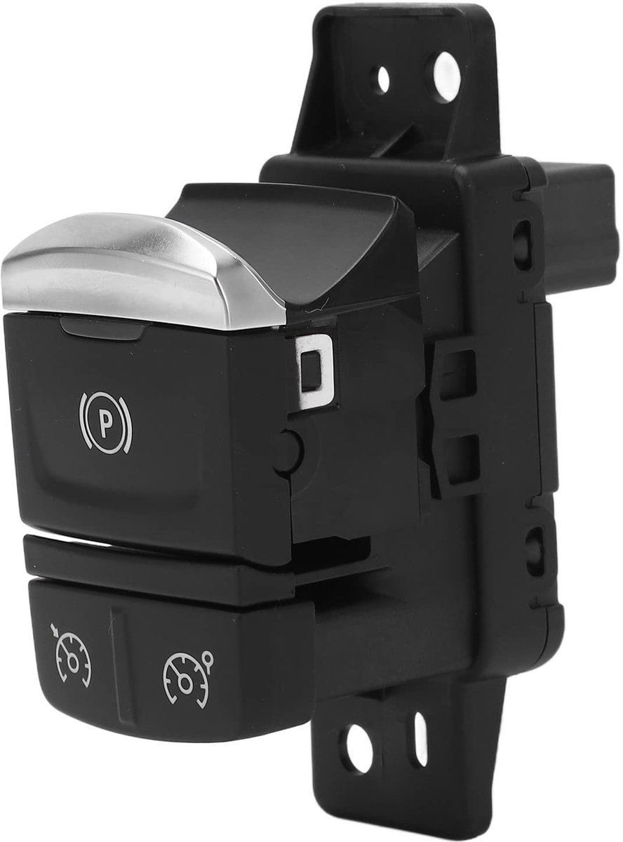 Dailygoody - Parkeerrem Schakelaar - Elektronische Handrem Knop - Hoge Gevoeligheid - Vervangingsonderdeel - Geschikt voor Kadjar en Scenic IV
